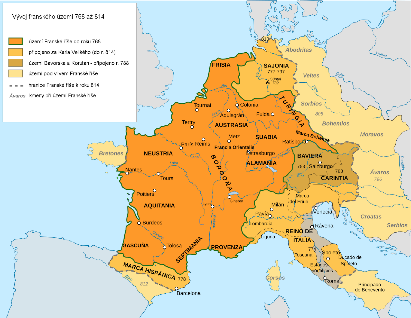 Создание франкской империи. Франкская Империя Каролингов. Империя франков Каролинги.