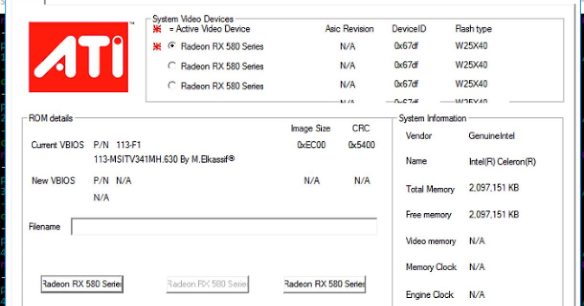 Radeon rx 580 8gb bios. Gpu bios. atiflash.
