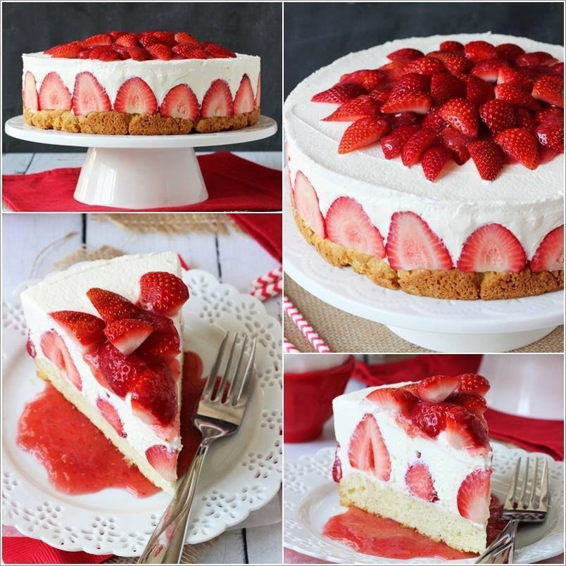 torta fragole e fantasia (clicca e condividi)