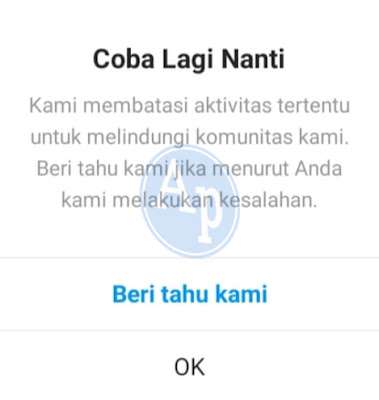 Cara Mengatasi “Kami Membatasi Aktivitas Tertentu” Di Instagram