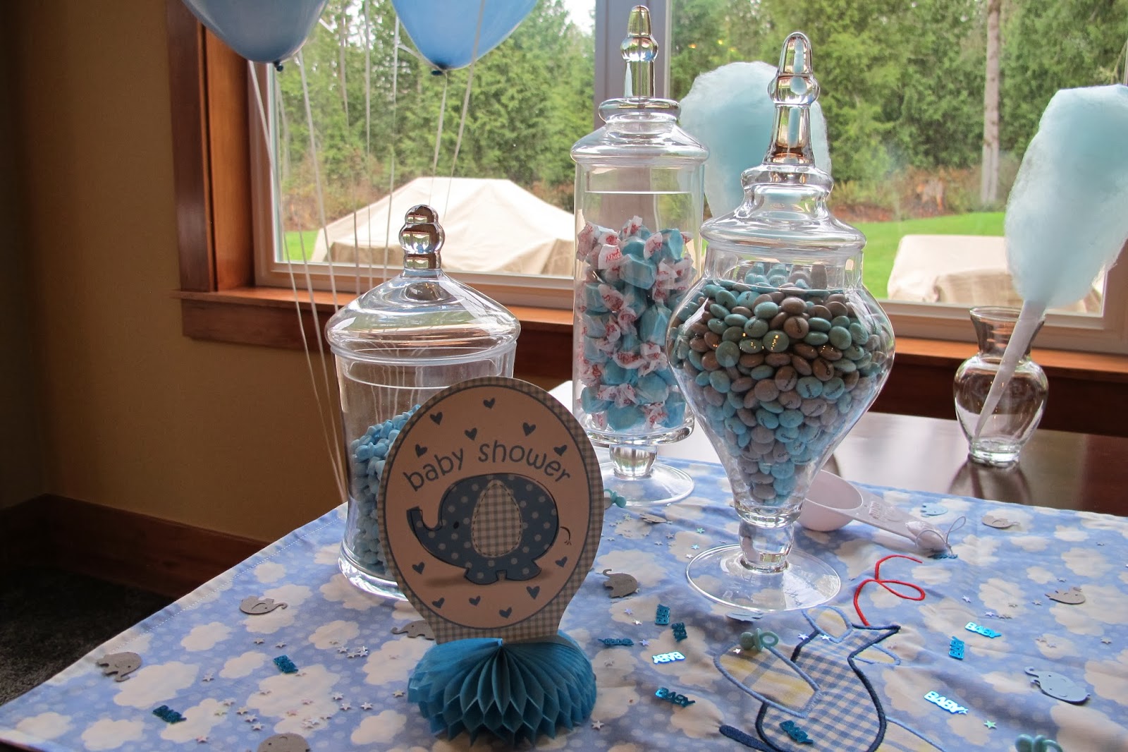 Blue Baby Shower for a Boy - Food, Decorations, & More
