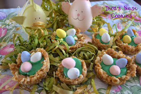 This and That/ Bird's Nest Cookie #fillthecookiejar #cookies #Easter #spring 