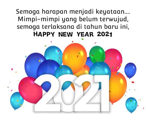 Kata Ucapan Selamat Tahun Baru 2021 Terbaru Review Teknologi Sekarang