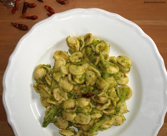 Receta Orecchiette con brócoli HortoGourmet