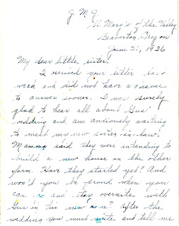 Page 1 of the letter