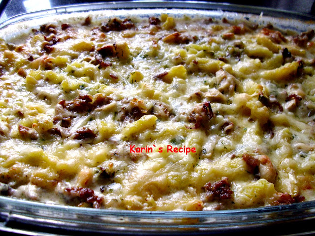 Karin&amp;#39;s Recipe: Spaetzle Au Gratin (Spätzle-Gratin)