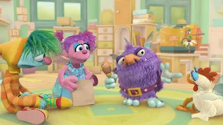 Abby's Flying Fairy School Sleeping Blöggy, Abby Cadabby Blögg Gonnigan, Sesame Street Episode 4308 Don't Wake the Baby