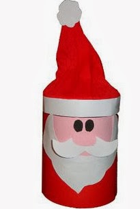 Χριστουγεννιάτικες Κατασκευές με μορφή Αγ.Βασίλη