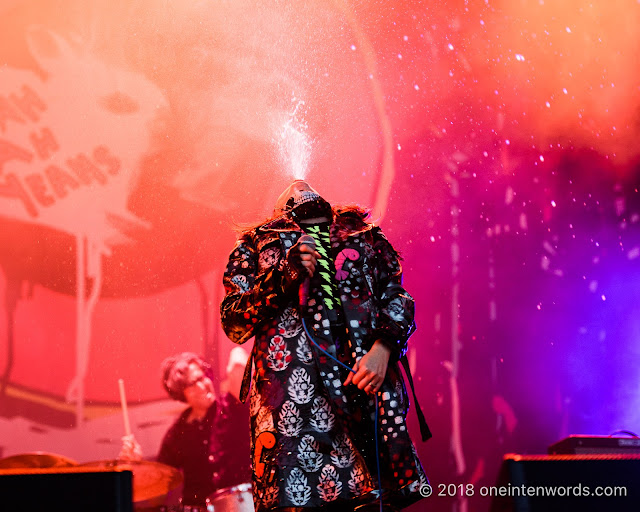 Karen O of Yeah Yeah Yeahs on the Garrison Stage at Field Trip 2018 on June 3, 2018 Photo by John Ordean at One In Ten Words oneintenwords.com toronto indie alternative live music blog concert photography pictures photos