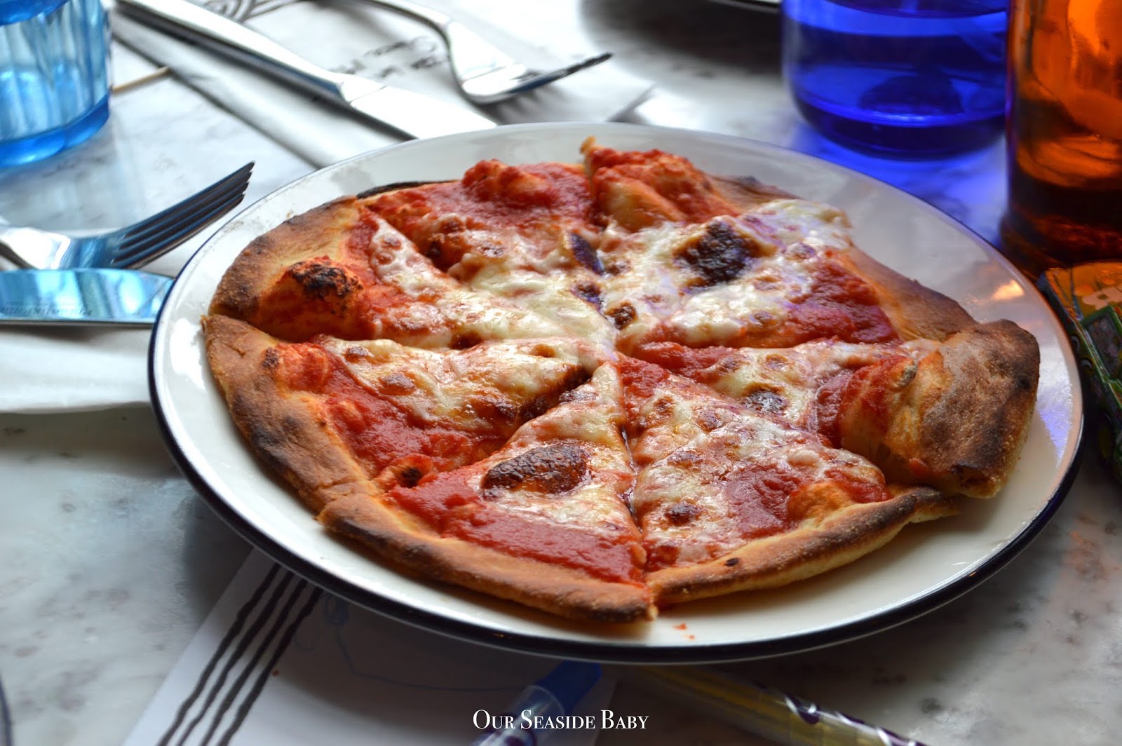 Pizza Express Review in Brighton Polly and Pip