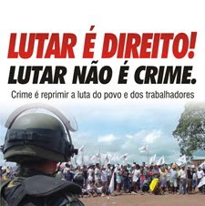 LUTAR NÃO É CRIME