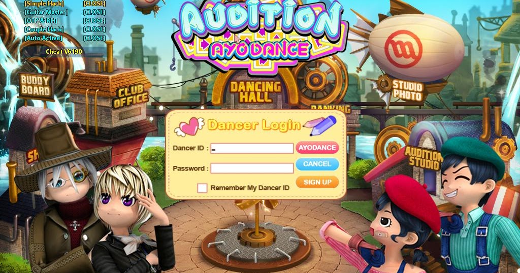 Cheat Ayodance D3D Menu Patch 6190
