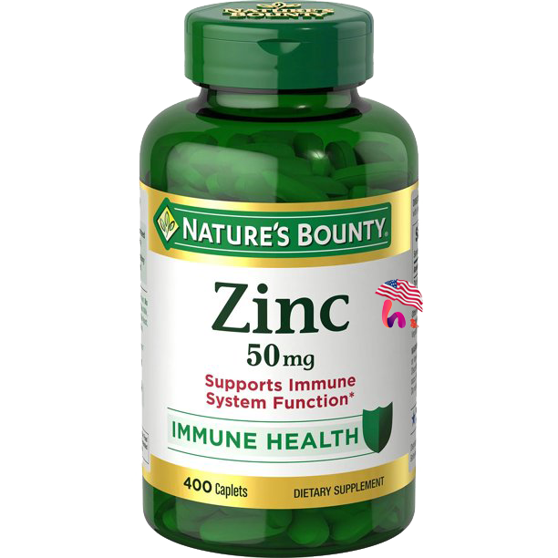 Viên bổ sung kẽm ZINC Nature Bounty của Mỹ