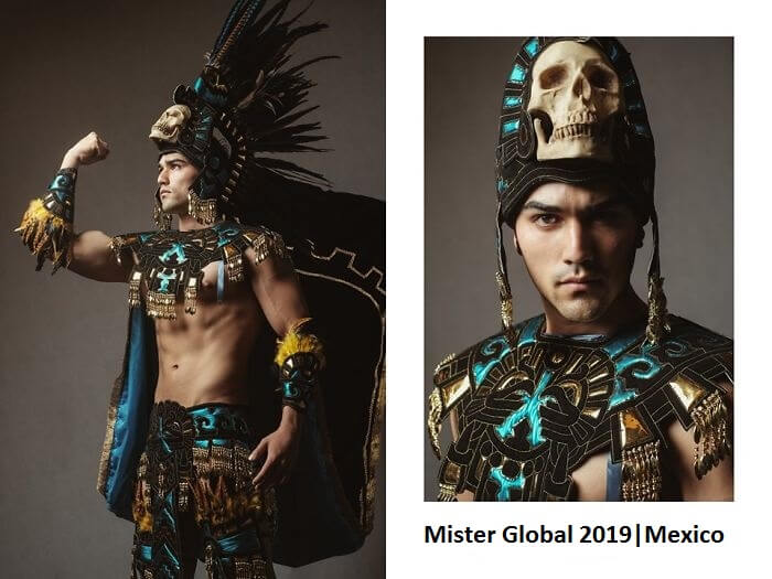 Impressive Pictures Of Mister Global Contestants Dressed In Their National Costumes, Resembling Video Game Bosses Impressive Pictures Of Mister Global Contestants Dressed In Their National Costumes, Resembling Video Game Bosses