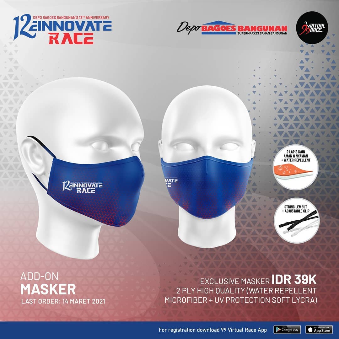 Masker 🔍 12einnovate Race • 2021 Masker 😷 12einnovate Race • 2021
