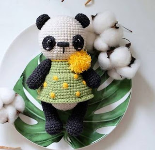 PATRON GRATIS OSA PANDA AMIGURUMI 37648