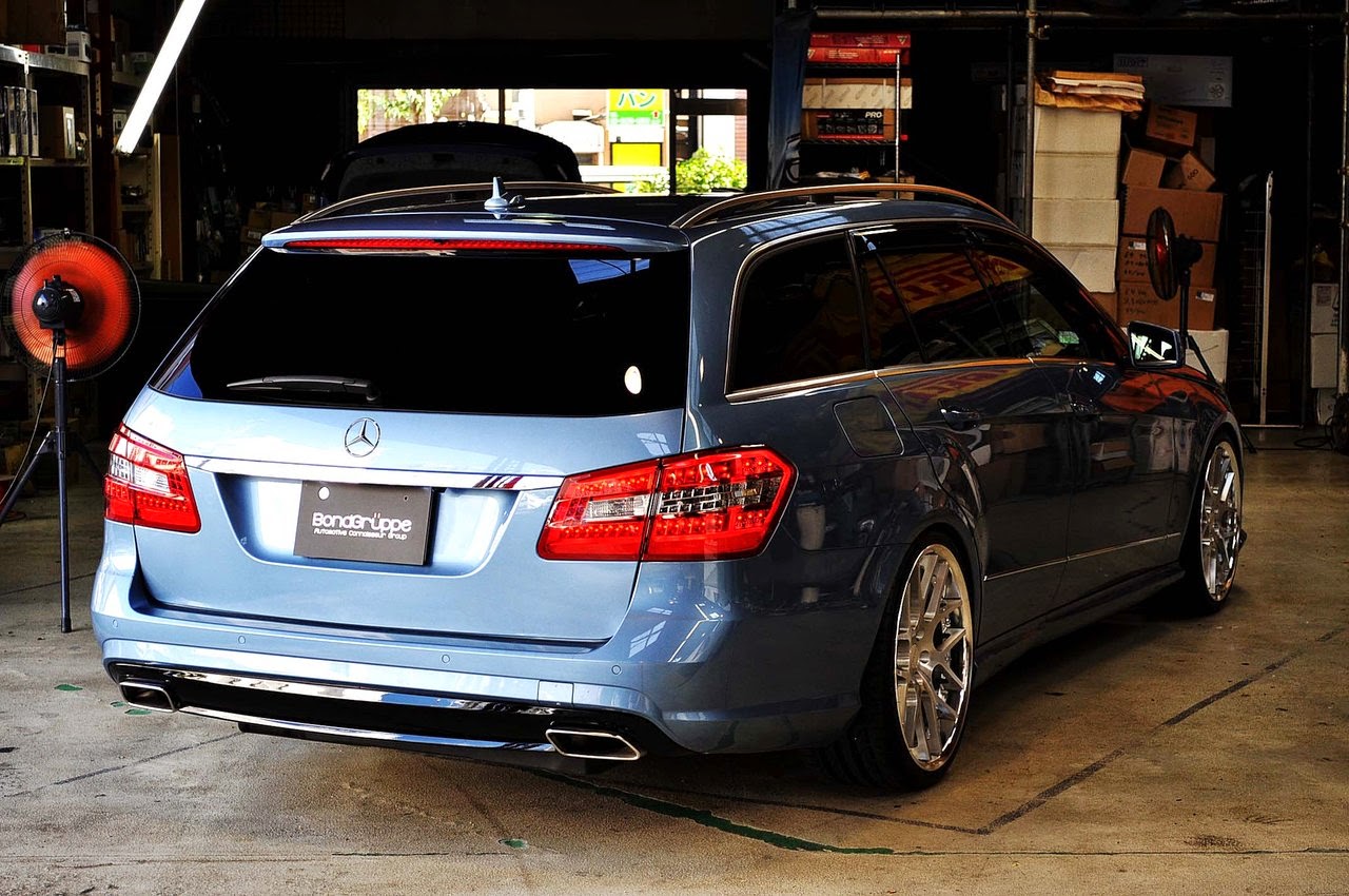 Mecedes Benz S212 E Class Wagon On Hyper Forged Wheels
