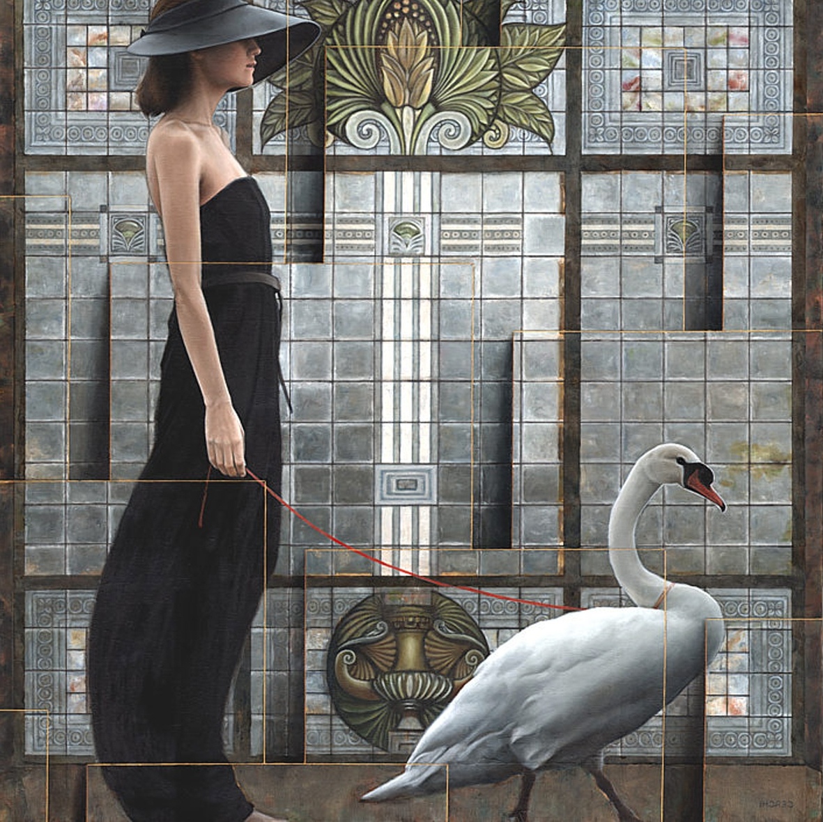 Italian artist Sergio Cerchi was born in 1957 in Florence, where he still l...