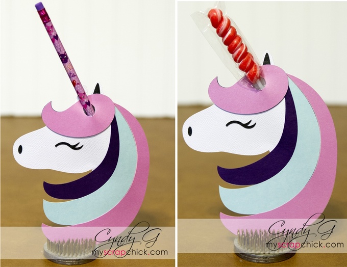 Cyndy G. - Creative Designer For My Scrap Chick: Unicorn Valentines