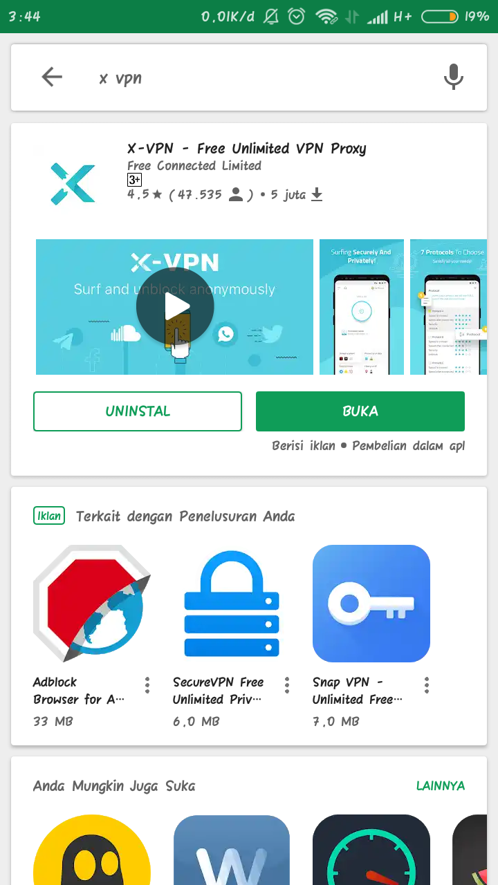 Aplikasi VPN Premium dan Gratis Speed Jos - AKU ADALAH AKU