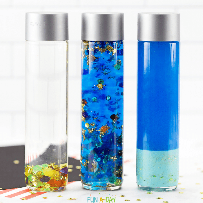 18 DIY Sensory Bottle Ideas for Calm Down Corners that Kids Will Love