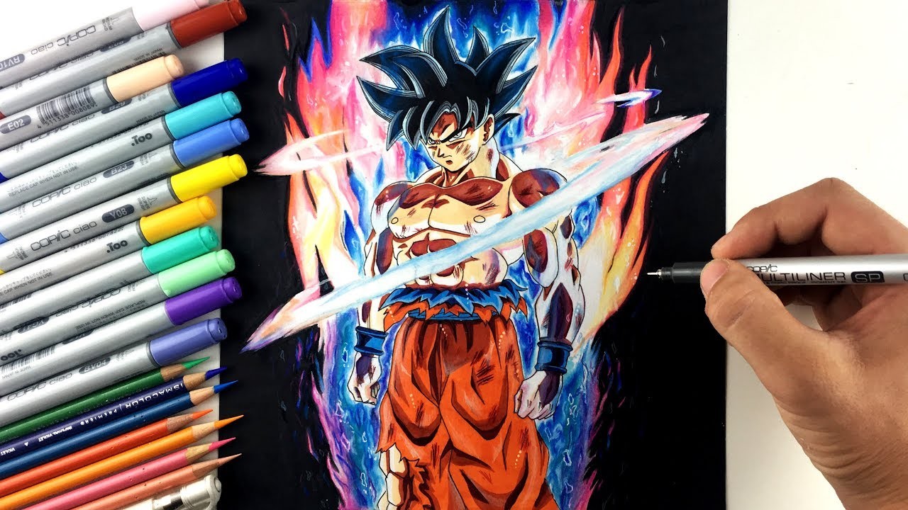 Como Desenhar o Goku. Com essa técnica de desenho utilizada…