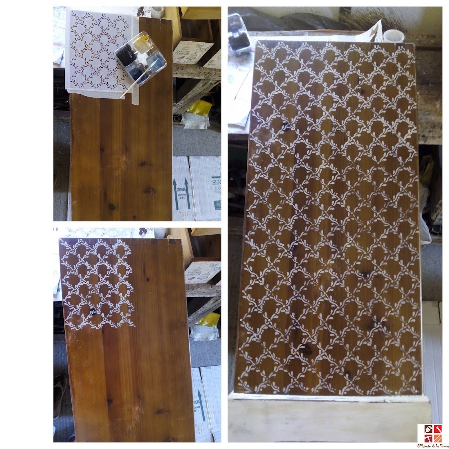 técnica del estarcido