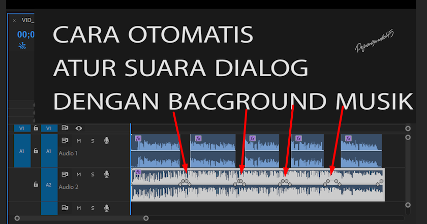 Cara Mengatur Suara Dialog Di Adobe Premiere Pro Otomatis