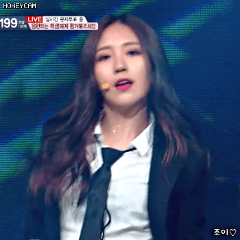 어제 아이돌학교 박지원, 배은영.gif | 인스티즈