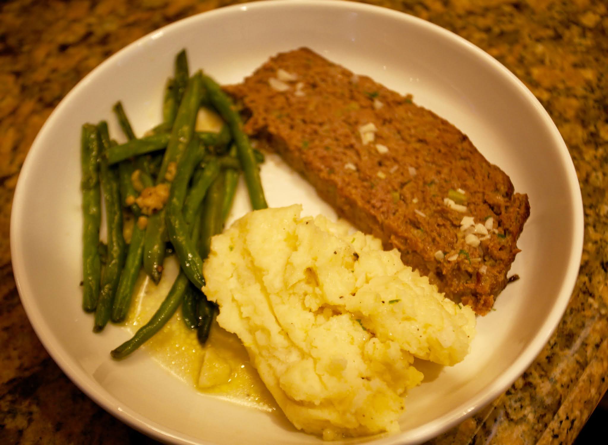 Garlic Herb Meatloaf