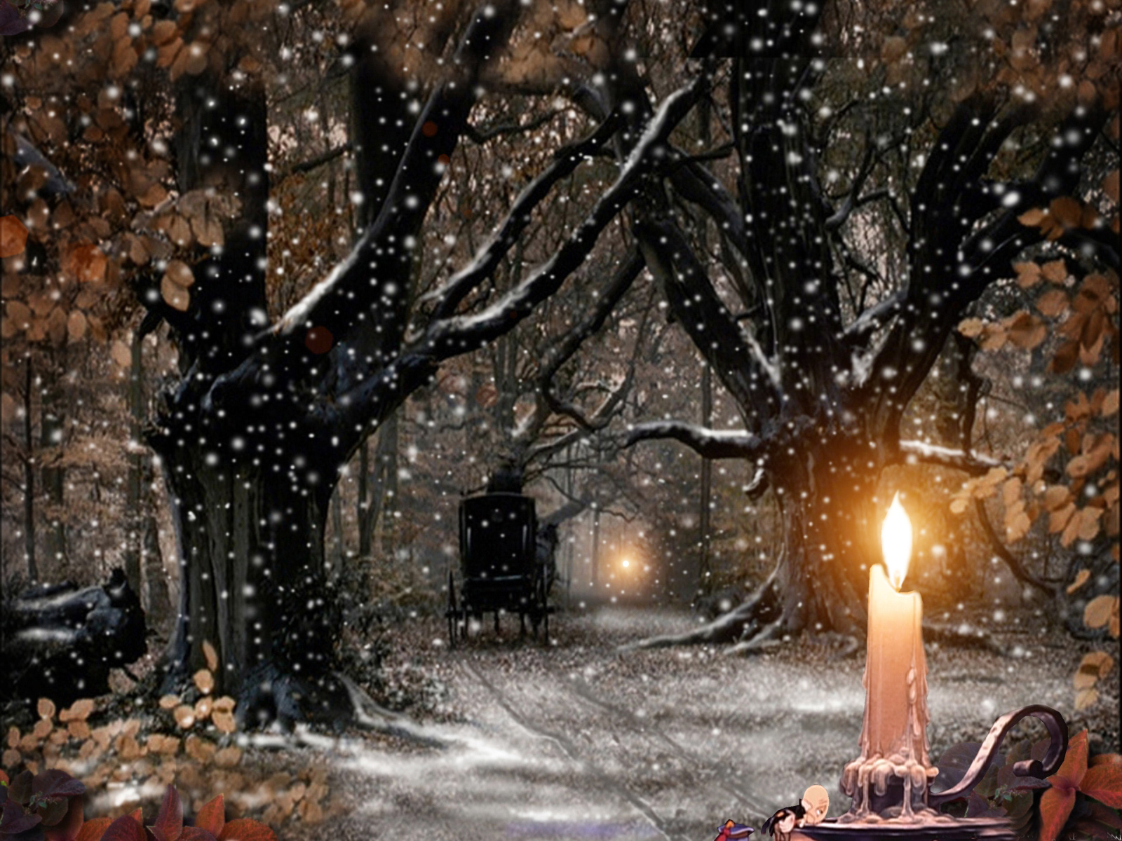 Christmas Night Wallpaper