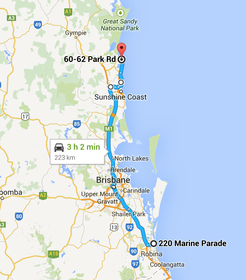 Aussie Adventure 2015 North to Noosa