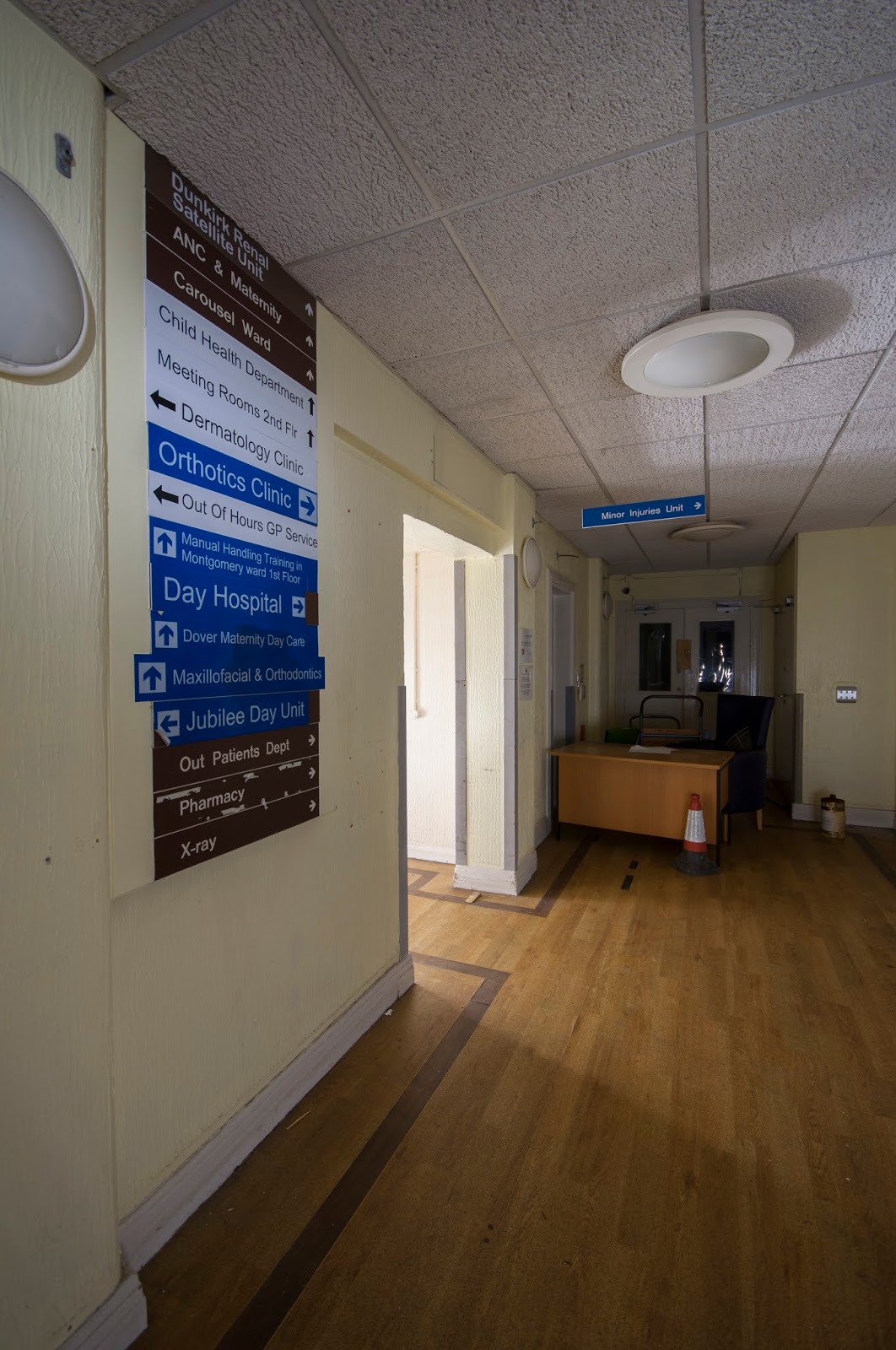 Wevskys Exploration Stuff BuckLand Hospital Dover!