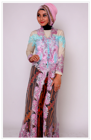 Contoh Desain Busana Kebaya  Muslim  Modern  Elegan dan Anggun