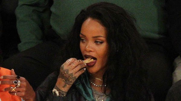  Rihanna asegura que seguirá comiendo todo lo que se le antoje