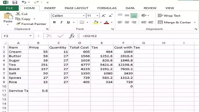 MS EXCEL FORMULAS AND FUNCTIONS MS EXCEL FORMULAS AND FUNCTIONS