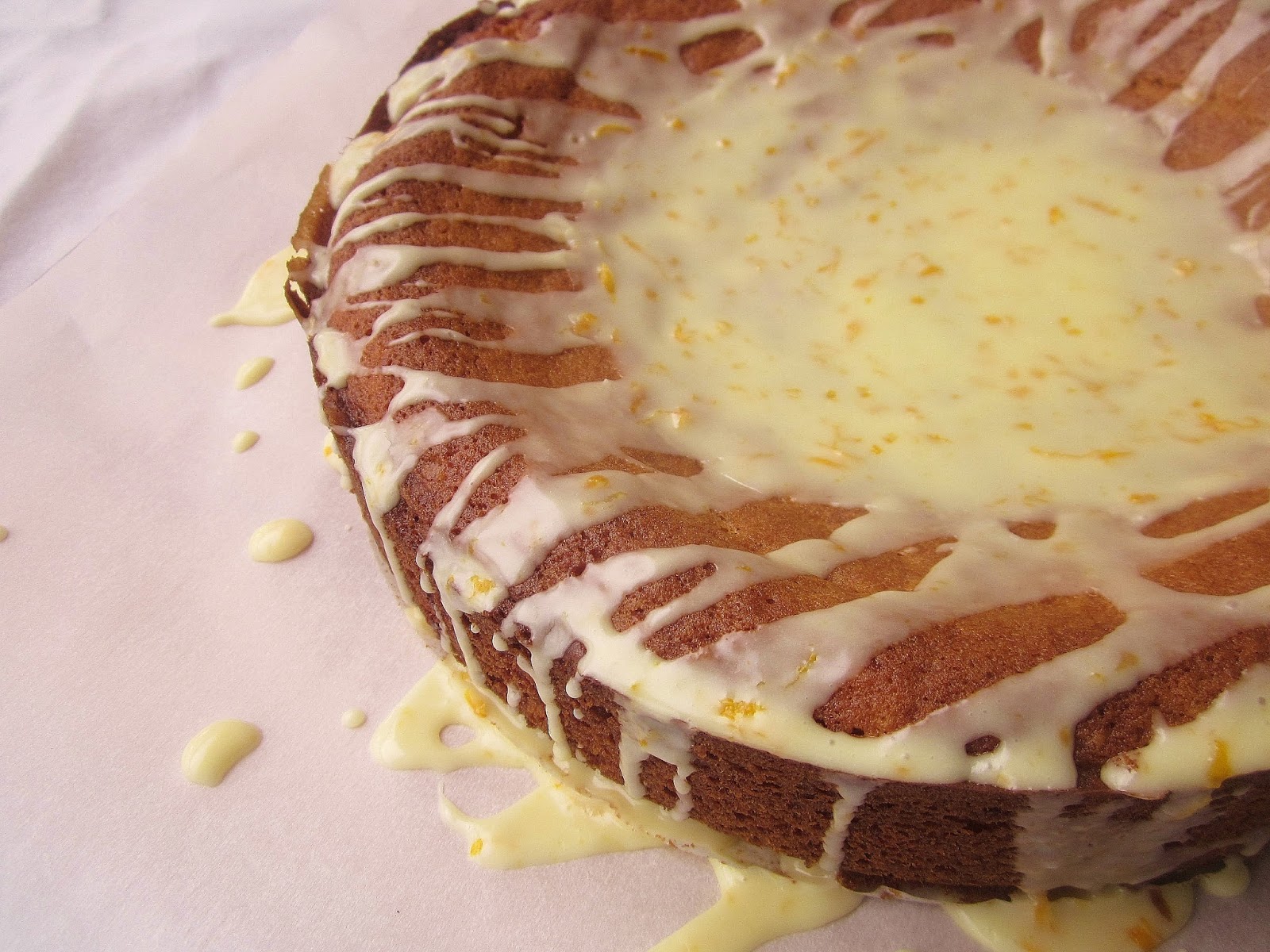 Dimples & Delights Marmalade Cake