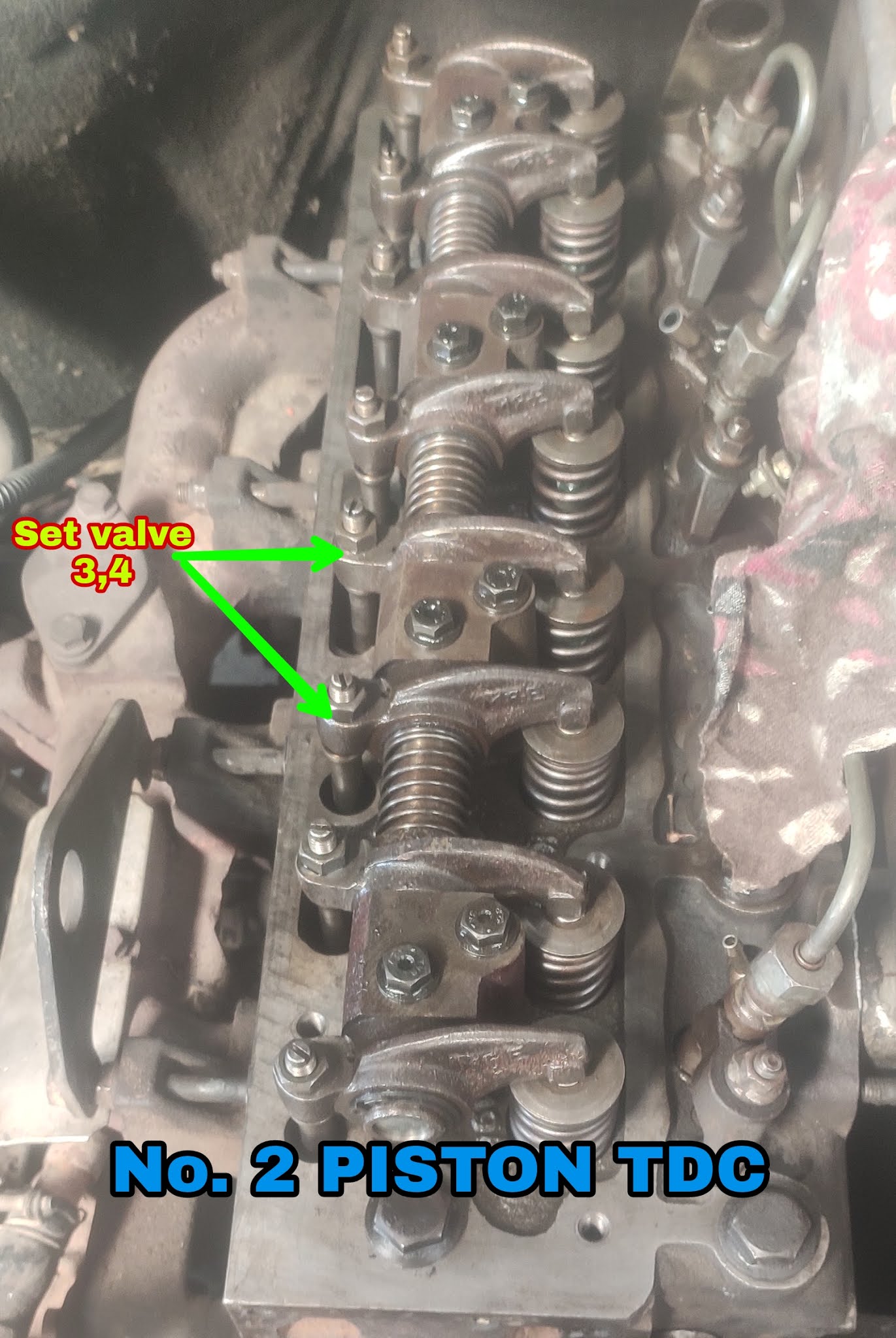 Mahindra Scorpio/Bolero Head valve Clearance Tappet Setting
