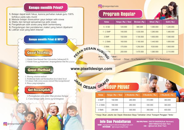 Contoh Iklan Bimbel Les Privat yang Bagus