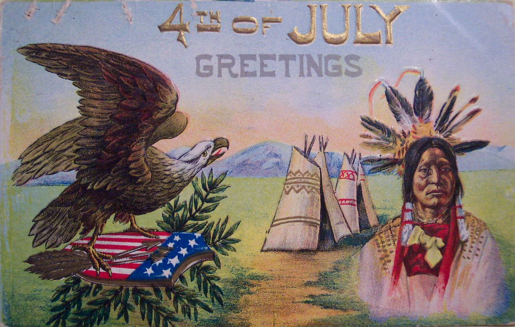 30 Fun and Beautiful Vintage Postcards of the Fourth of July From the