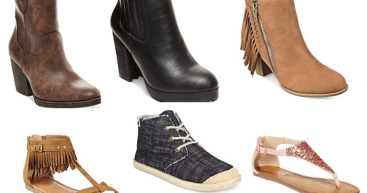 Coupons And Freebies: Macy&#39;s Women&#39;s Shoes Clearance: Indigo Fringe Booties $13, Madden Girl ...