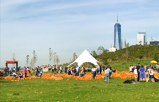 Visit to Governors Island Pumpkin Point