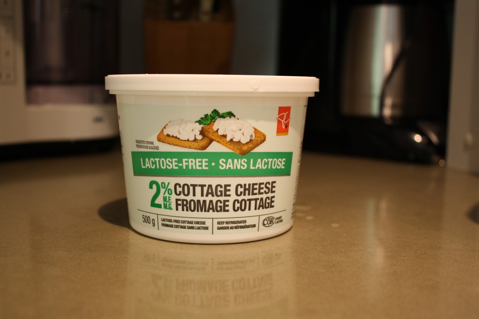 LactoseFree Girl Gâteau au fromage cottage sans lactose