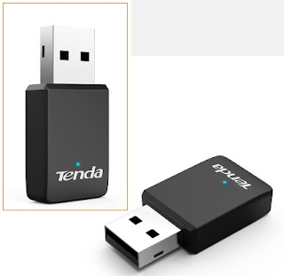 https://blogladanguangku.blogspot.com - Tenda U9 AC650 WiFi USB Adapter specifications: