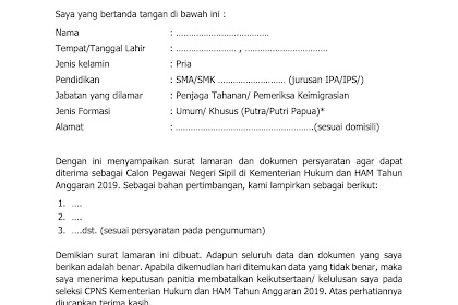 Contoh Surat Lamaran Kerja Pt Pertamina Via Email