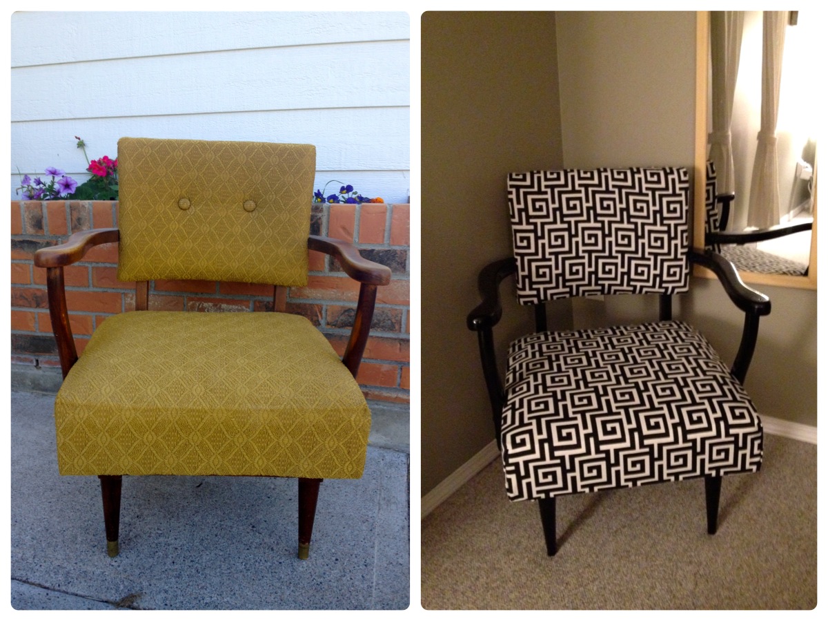 Miss Tweedle: How to Re-Upholster a Chair