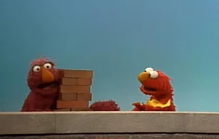 Telly and Elmo sing Heavy and Light. Sesame Street The Best of Elmo