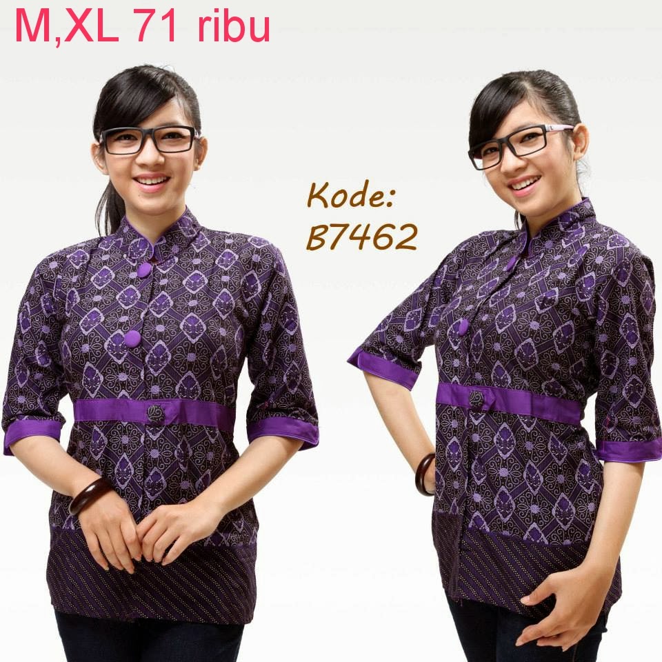 Contoh Model Baju Batik | Model Baju Batik