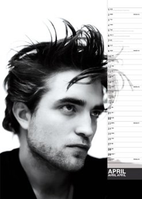 ONLY ROBERT Robert Pattinson 2012 Calendar Leak!
