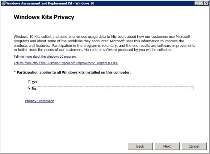 SCCM 2012 How to Install Windows ADK 10 Step by Step